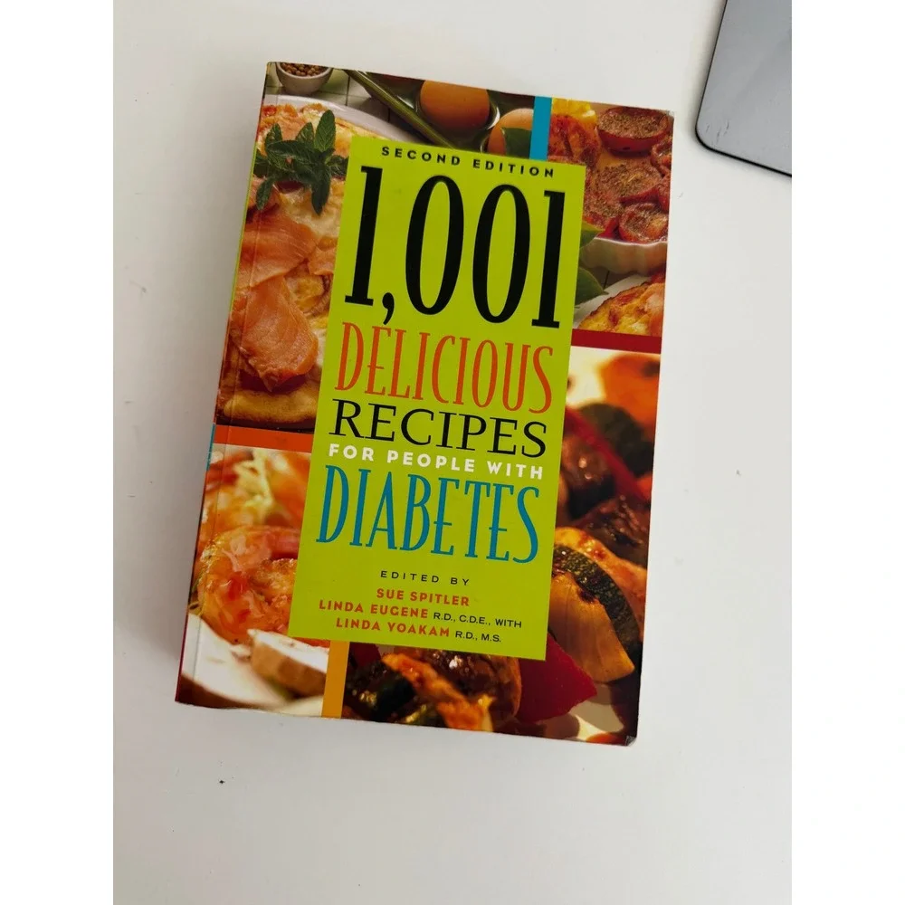 1001 Delicious Recipes for People with Diabetes Second Edition Sue Spitler Book